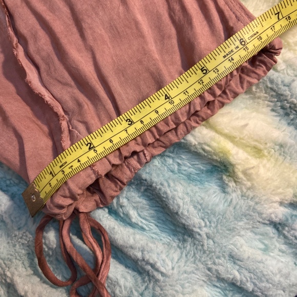 Free People Act Natural Shapeless Romper, old rose - Picture 8 of 12